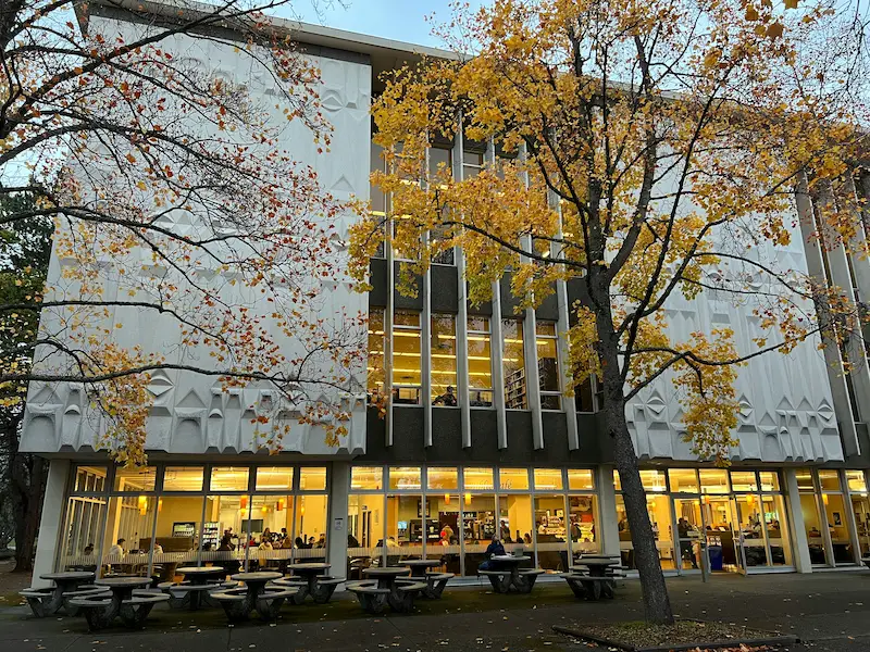 A building with people inside